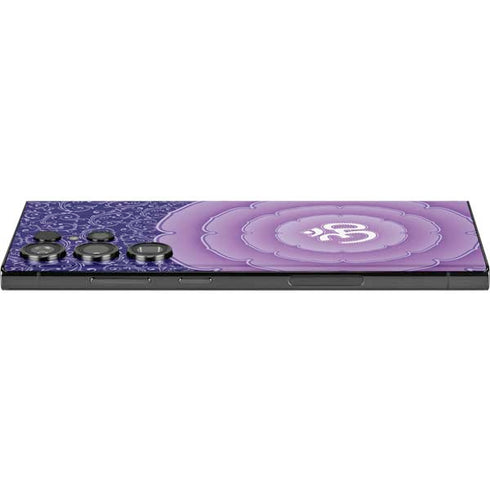 Sanskrit Purple Galaxy Skins