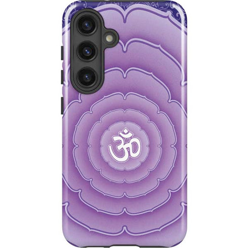 Sanskrit Purple Galaxy S25 Impact Case