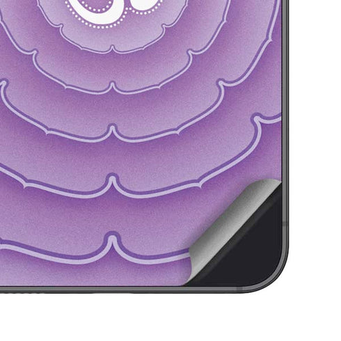 Sanskrit Purple Galaxy S25 Plus Skin