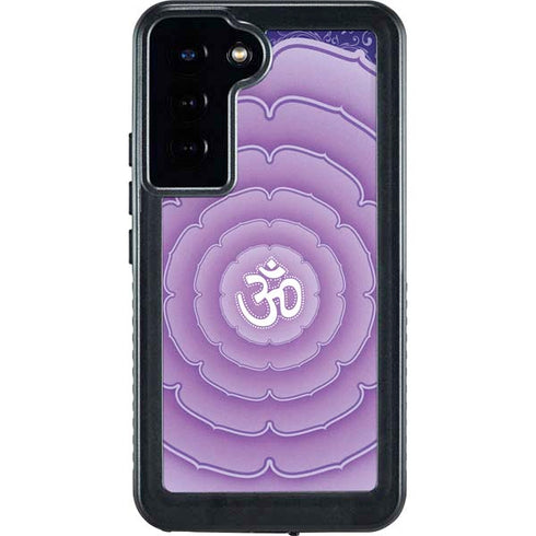 Sanskrit Purple Galaxy S24 Plus Waterproof Case