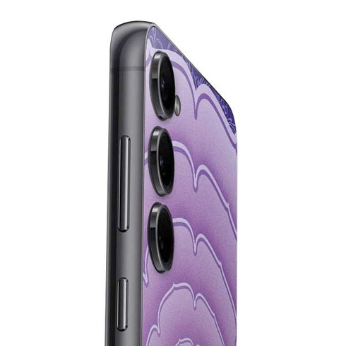 Sanskrit Purple Galaxy S25 Skin