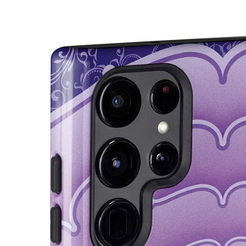 Sanskrit Purple Galaxy S25 Ultra Impact Case