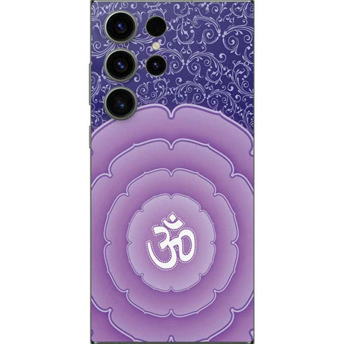 Sanskrit Purple Galaxy S24 Ultra Skin