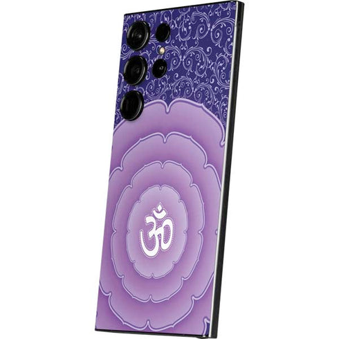 Sanskrit Purple Galaxy S25 Ultra Skin