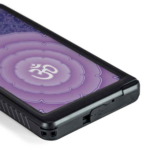 Sanskrit Purple Galaxy S24 Ultra Waterproof Case