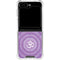 Sanskrit Purple Galaxy Z Flip6 Clear Case