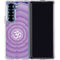 Sanskrit Purple Galaxy Z Fold6 Clear Case