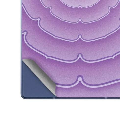 Sanskrit Purple Galaxy Z Fold6 Skin