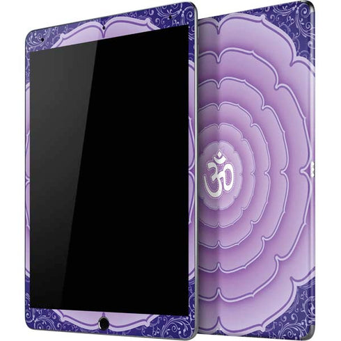 Sanskrit Purple iPad Skins