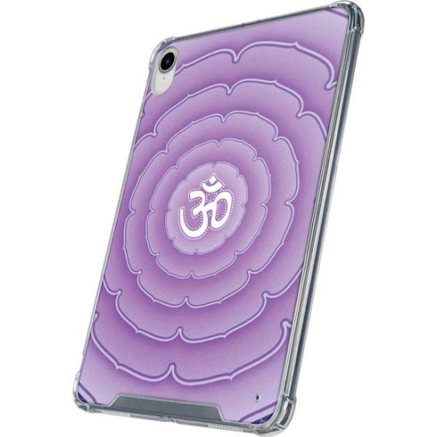 Sanskrit Purple iPad 11th Gen (2025) Clear Case