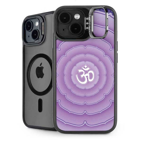 Sanskrit Purple iPhone 14 Kickstand Case