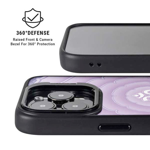 Sanskrit Purple iPhone 14 Pro Max Kickstand Case