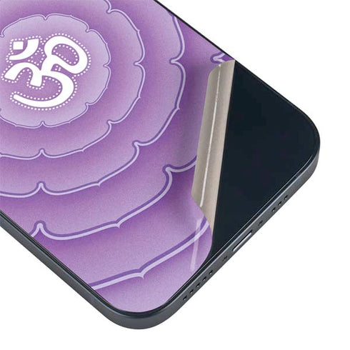 Sanskrit Purple iPhone Skins