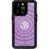 Sanskrit Purple iPhone 15 Pro Waterproof Case