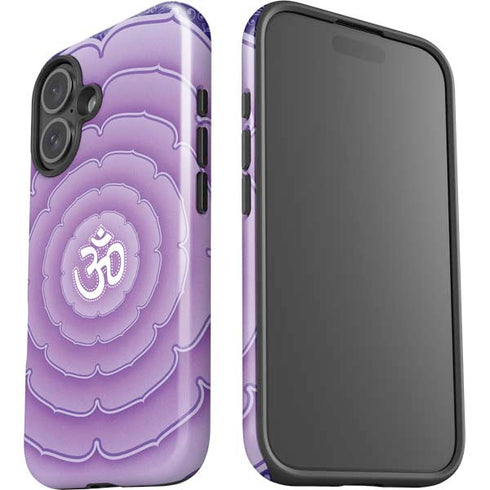 Sanskrit Purple iPhone 16 Impact Case