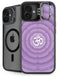 Sanskrit Purple iPhone 16 Kickstand Case