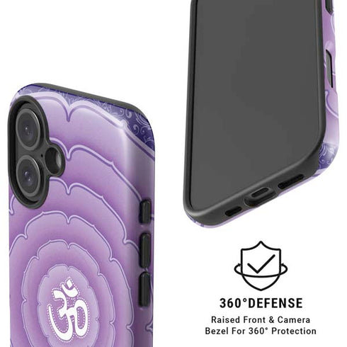 Sanskrit Purple iPhone 16 Magsafe Impact Case