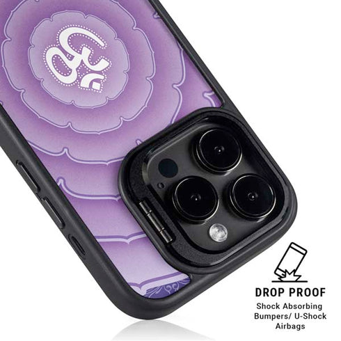 Sanskrit Purple iPhone 16 Pro Kickstand Case