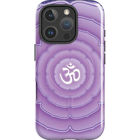 Sanskrit Purple iPhone 16 Pro Magsafe Impact Case