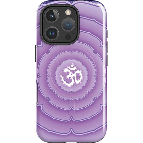 Sanskrit Purple iPhone 16 Pro Max Magsafe Impact Case