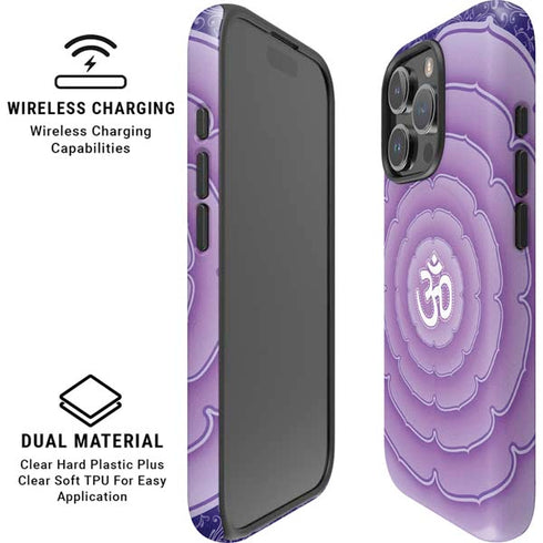 Sanskrit Purple iPhone 16 Pro Max Magsafe Impact Case