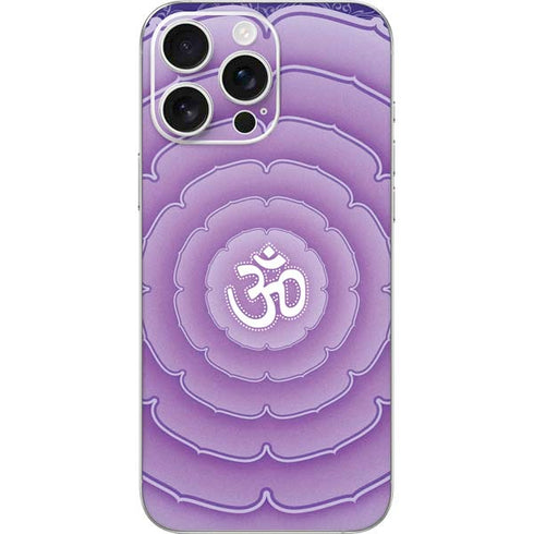 Sanskrit Purple iPhone 16 Pro Max Skin