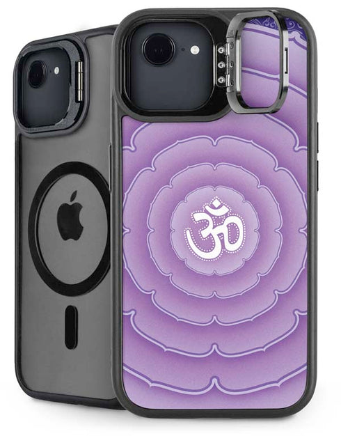 Sanskrit Purple iPhone 16e Kickstand Case