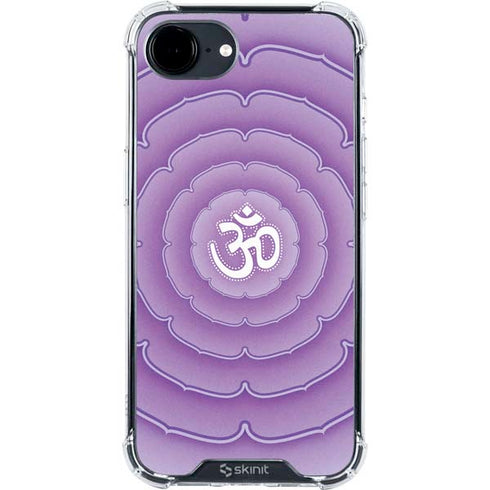 Sanskrit Purple iPhone 16e Clear Case