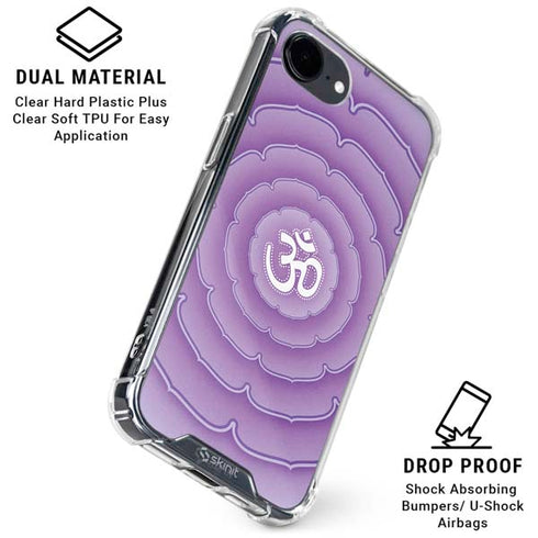 Sanskrit Purple iPhone 16e Clear Case