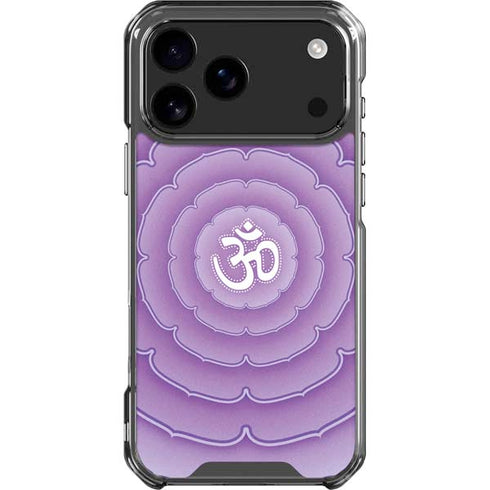 Sanskrit Purple iPhone 18 Pro Max Clear Case