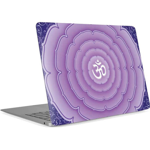 Sanskrit Purple Apple MacBook Air Skin