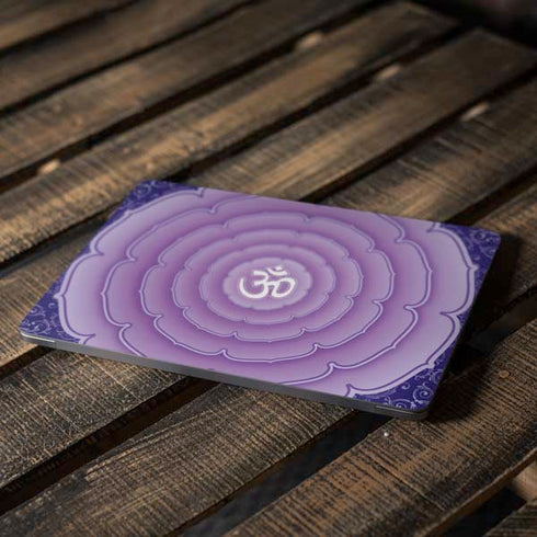 Sanskrit Purple Apple MacBook Air Skin