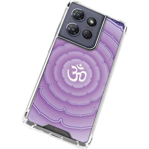Sanskrit Purple Moto G Power 5G (2025) Clear Case