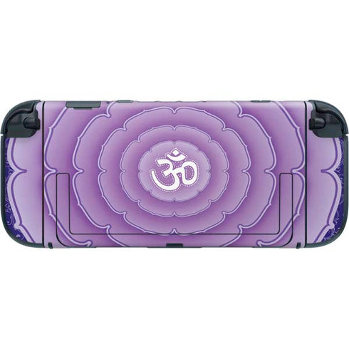 Sanskrit Purple Nintendo Switch 2 (2025) with Joy-Con Skin