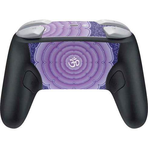 Sanskrit Purple Nintendo Switch 2 (2025) Pro Controller Skin