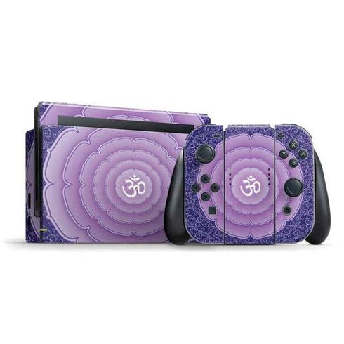 Sanskrit Purple Nintendo Skins