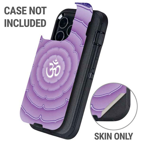 Sanskrit Purple Otterbox Defender iPhone Skin