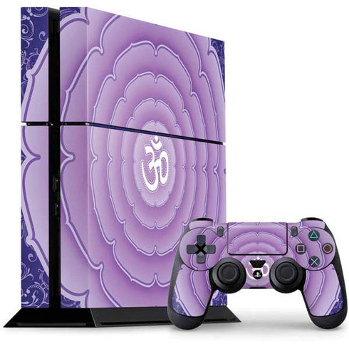 Sanskrit Purple PS4 Console and Controller Bundle Skin