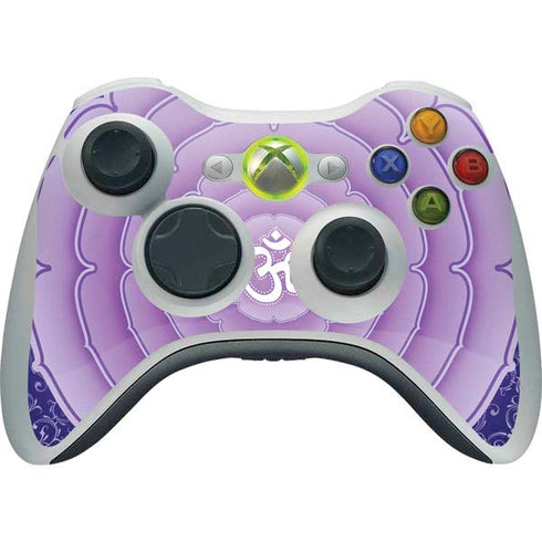Sanskrit Purple Xbox 360 Wireless Controller Skin