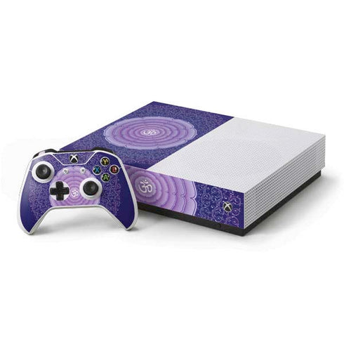 Sanskrit Purple Xbox One S All-Digital Edition Bundle Skin