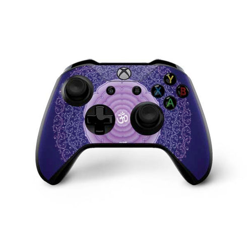Sanskrit Purple Xbox One X Controller Skin