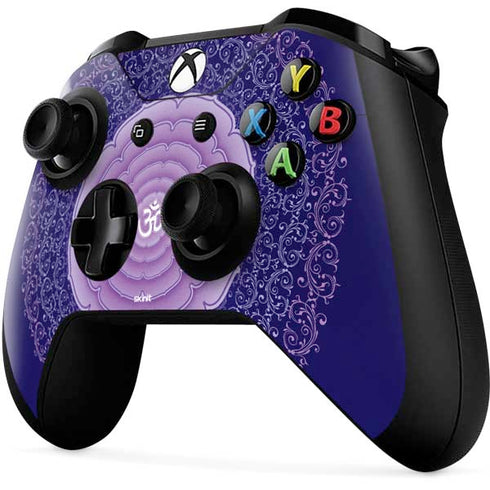 Sanskrit Purple Xbox One X Controller Skin