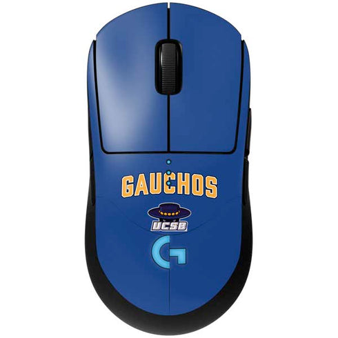 University of California-Santa Barbara Gauchos G Pro Wireless Gaming Mouse Skin