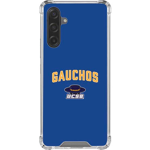 University of California-Santa Barbara Gauchos Galaxy A17 Clear Case
