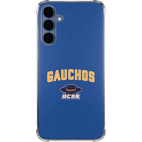 University of California-Santa Barbara Gauchos Galaxy A55 5G Clear Case