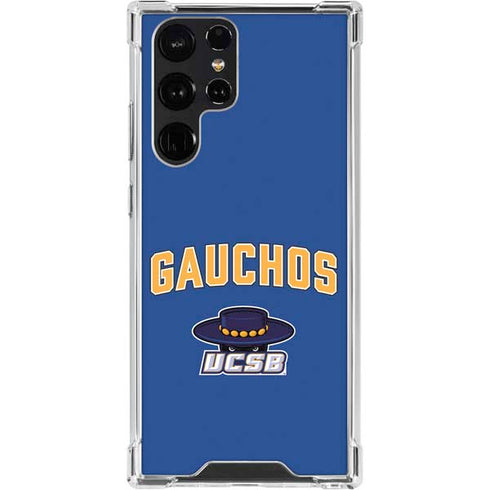 University of California-Santa Barbara Gauchos Galaxy S23 Ultra Clear Case