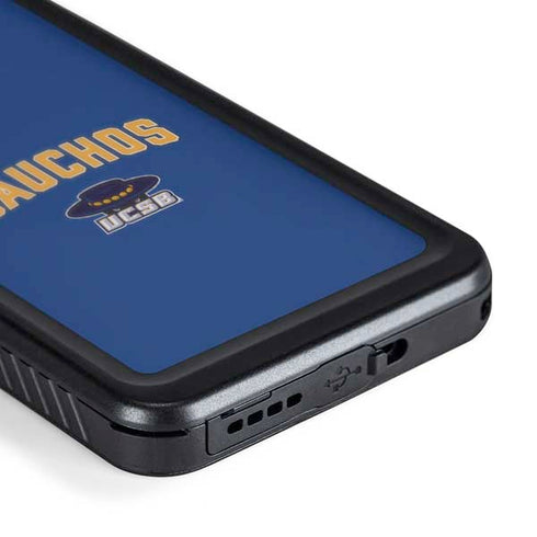 University of California-Santa Barbara Gauchos Galaxy S24 Plus Waterproof Case
