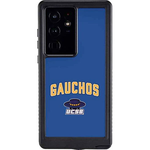 University of California-Santa Barbara Gauchos Galaxy S24 Ultra Waterproof Case