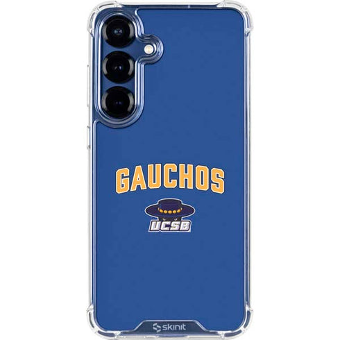 University of California-Santa Barbara Gauchos Galaxy S25 FE Clear Case