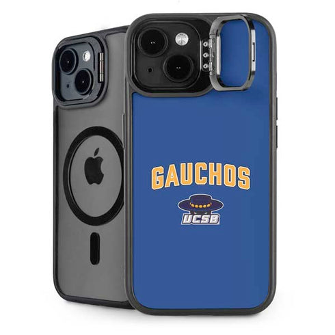 University of California-Santa Barbara Gauchos iPhone 14 Plus Kickstand Case